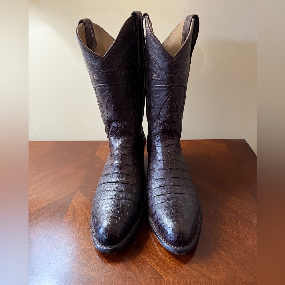 TECOVAS Dillion Caiman Cowboy Boot